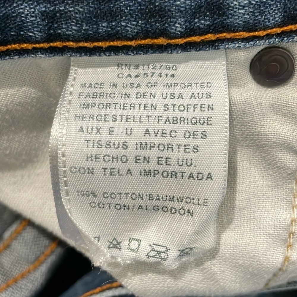 True Religion Men’s Ricky Relaxed Straight Jeans 32x33 - Picture 14 of 16